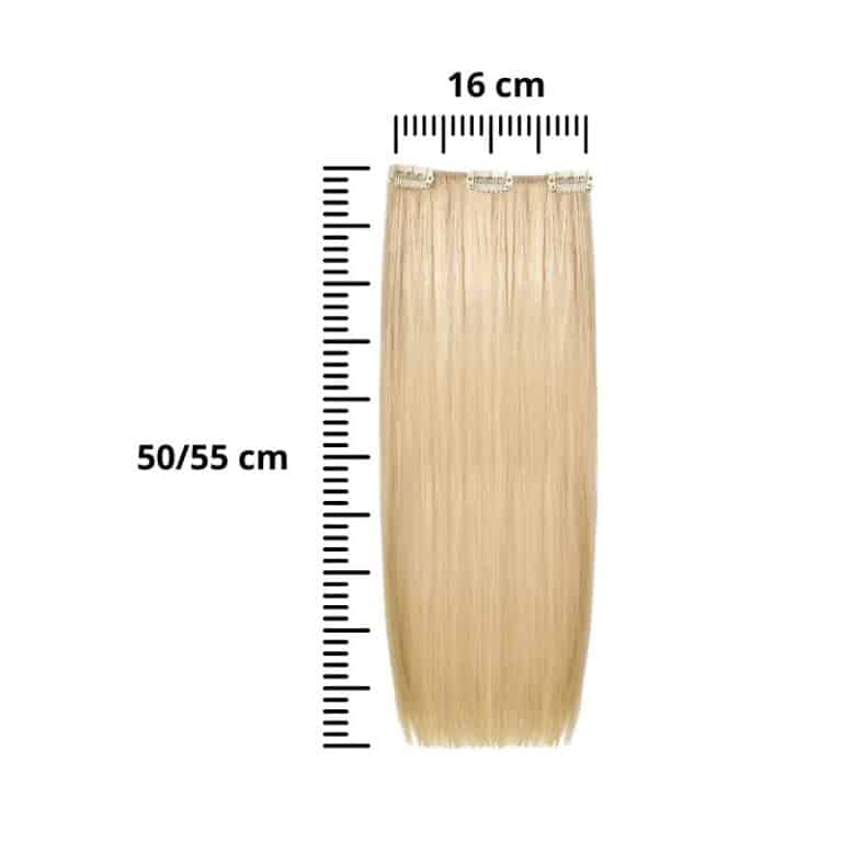 She Extension Clip Capelli Veri Fascia 16 cm Lunga 50 55 cm
