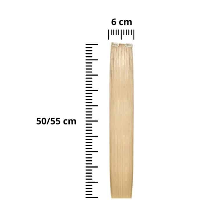 She Extension Clip Capelli Veri fascia Larga 6 cm 50/55 cm