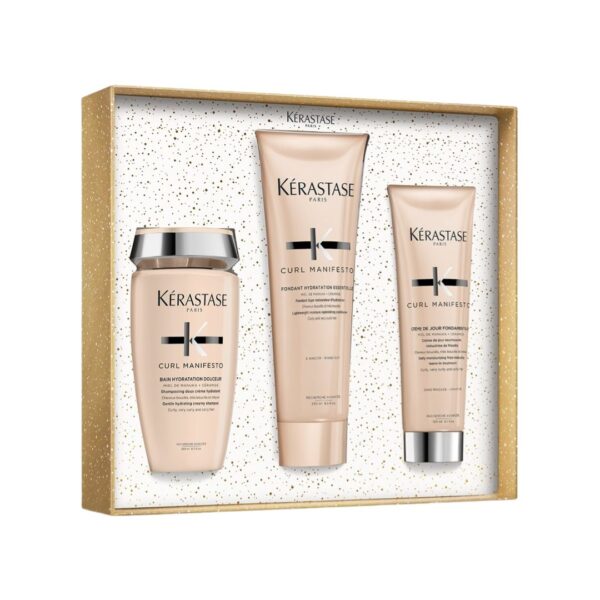 Kérastase Kit Curl Manifesto Shampoo, Balsamo e Crema