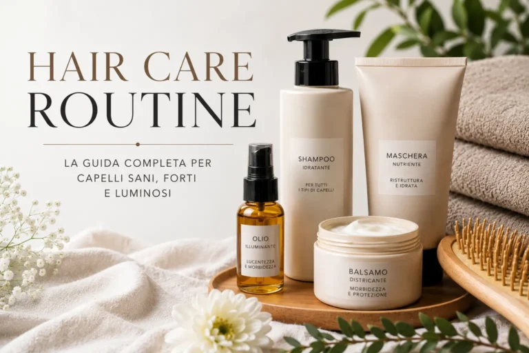 Hair Care Routine guida completa per capelli sani, forti e luminosi