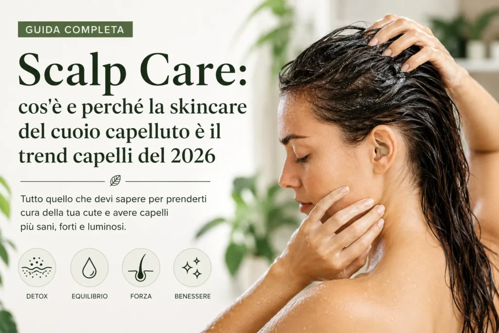Scalp Care cos'è e perché la skincare del cuoio capelluto è il trend capelli del 2026