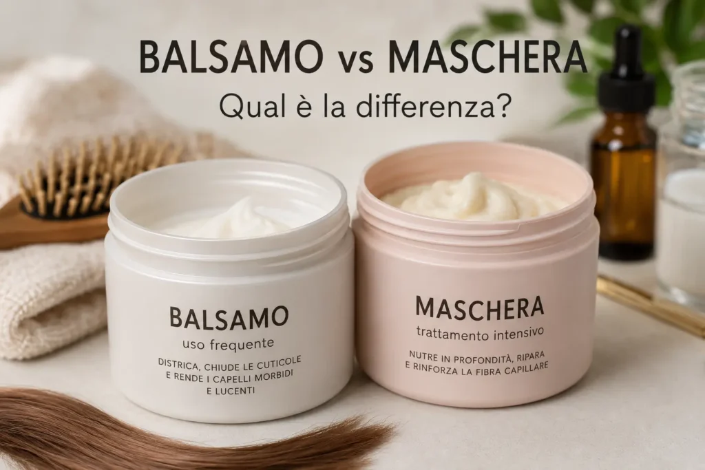Differenza tra balsamo e maschera guida completa ai capelli