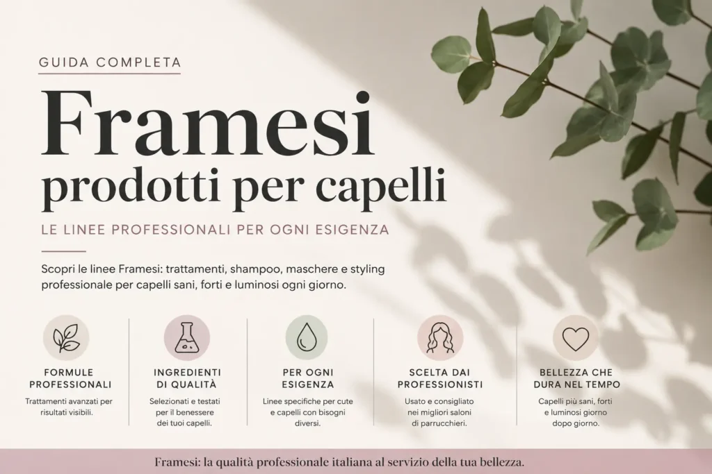 framesi prodotti per capelli