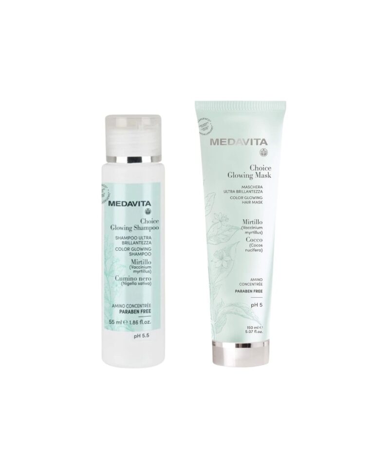 Medavita Choice Glowing Shampoo 55 ml e Maschera 50 ml