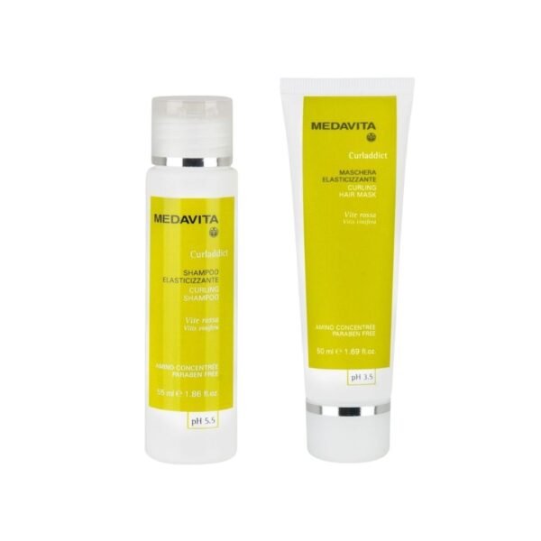 Medavita Curladdict Shampoo 55 ml e Maschera 50 ml