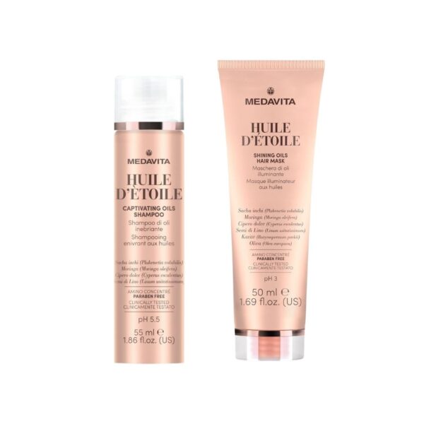 Medavita Huile D’Etoile Shampoo 55 ml e Maschera 50 ml