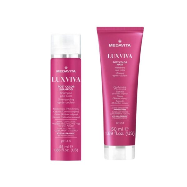 Medavita Luxviva Shampoo 55 ml e Maschera 50 ml