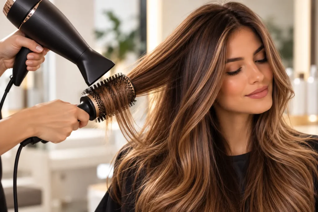 come usare il phon senza rovinare i capelli